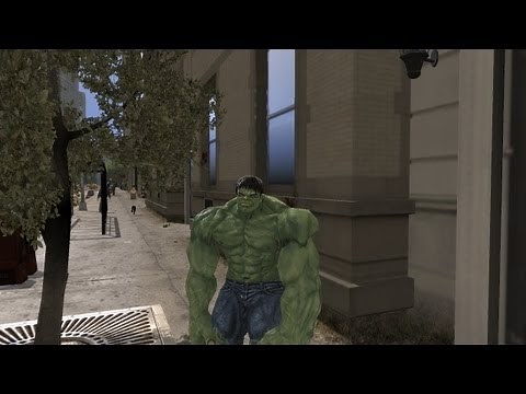 Grand Theft Auto IV - The Incredible Hulk (MOD) HD