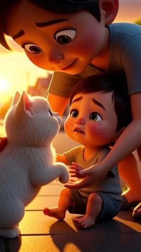 Cute Baby Cat Help Poor | Emotional Story 2025 | #shorts #youtubeshorts #viralvideo #animals #pets