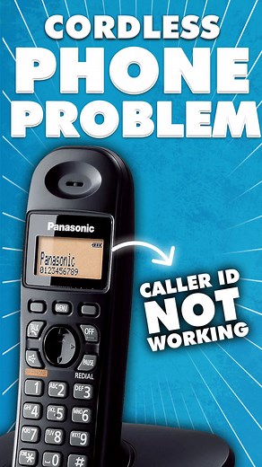 Problem SOLVED in Panasonic Cordless Phone | Panasonic Caller ID Setup . . . . . #panasonic #cordless #phone #jio #airtel #jiofiber #airfiber #reelitfeelit #technology #tech #ebr #electronicsbyraverz | EBR | Facebook