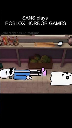 If SANS played ROBLOX HORROR GAMES (Animation)
