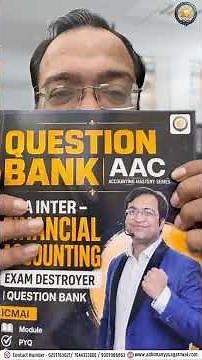CMA Inter Financial Accounting: 4 Sources You MUST Practice! | ICMAI Module, PYQ, MQP & Workbook