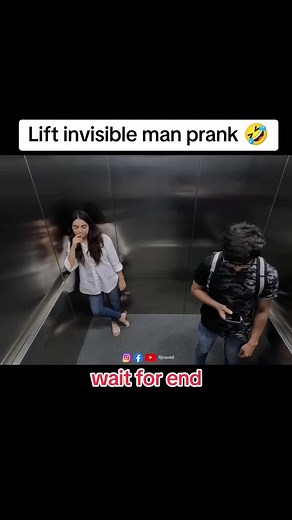 Part - 149 Lift invisible man prank 😅 #fyp #foryou #foryoupage #fypシ #prank #😅😅