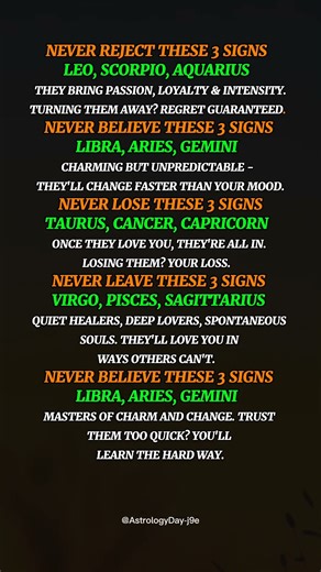 Zodiac Truths You Should Never Ignored 😬 #zodiac #zodiacsigns #astrology #horoscope #tarot