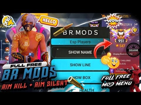 💀 BR MODS FREE FIRE HACK |RANK PUSH EASY 🏆| ANTI-BAN🔑 BR MOD FREE KEY 2026 | NON ROOT OB52 |WORKING
