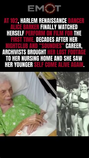 Alice Barker Finally Watched Herself Dance 💃 #HarlemRenaissance #DanceHistory #FilmPreservation