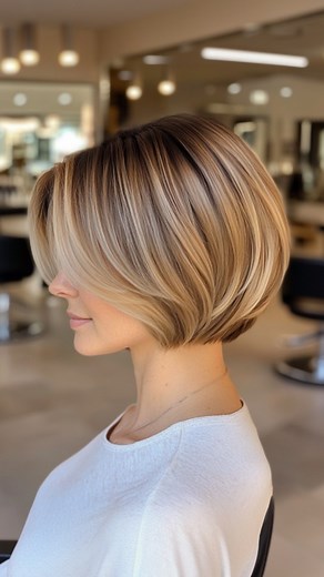 218K views · 2K reactions |  39 Stylish Short Bob Haircuts with Bangs for a Fresh Look Chic, modern cuts that frame your face and refresh your style ✨ #ShortBob #BangsStyle #HairInspo #FreshLook #2025Trends | Ali's Chic Picks | Facebook