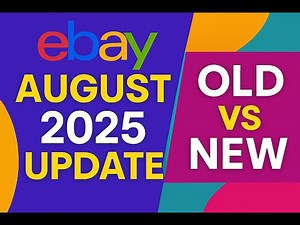 eBay’s August 2025 Fee Update EXPLAINED — Who Pays More Now