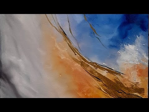 Painting an Abstract in Oils