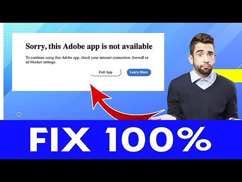 How to Fix Adobe App Not Available Error - Easy Steps #adobe