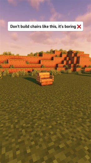Creative Minecraft Chair Designs for Your Virtual Home