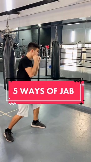 5 different ways of throwing the jab👊 #boxing #viral #fitness #fyp #foryou