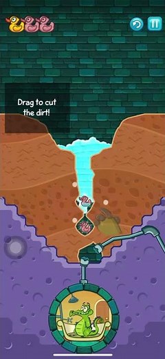 Where’s my water? Walkthrough level 1-1 [First Dig]