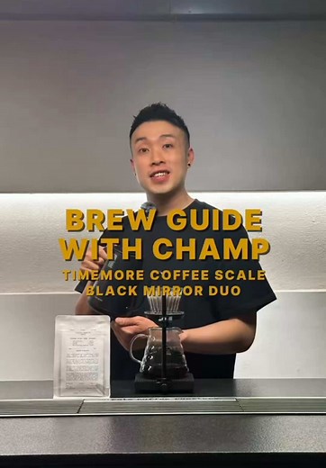 Brew Perfect Coffee with TIMEMORE Coffee Scale Black Mirror Duo