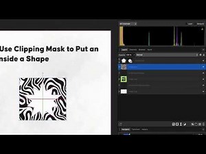 [Affinity Tutorial] How to Use Clipping Mask to Put an image Inside a Shape in Affinity