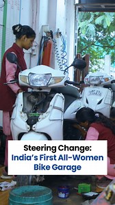 This is India’s first all-women garage—where wrenches meet rebellion. From being mocked to mastering machines, these women in Indore are rewriting the rules, one bike at a time. Started by Samaan Society, the Yantrika Service Center isn’t just fixing vehicles—it’s breaking stereotypes. Because grease-stained hands can build futures too. Here, courage roars louder than engines.⚒️ #WomenInMechanics #RealChange #IndorePower #BreakingBarriers #TheBetterIndia #WomenEmpowerment [Women Mechanics, All-W