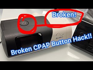 Help my Airsense 10 & Airsense 11 CPAP Machine Start Button is Broken!