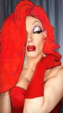 👄 Jessica Rabbit makeup 👄