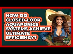How Do Closed-loop Aquaponics Systems Achieve Ultimate Efficiency? - The World of Agriculture