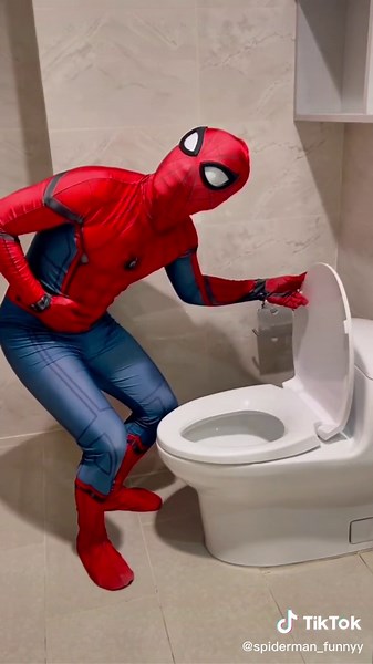 Spider-Man Dancing in Toilet #shorts #short #StemDrop001 #short #pacman #FomotionalFinds #spiderman #halloween #superhero #tiktok #trending #joker #youtube #viral #xuhuong #venom #funny #foryou #amazing #captainamerica #prank
