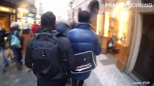 18K views · 190 reactions | Prague police have new anti-theft equipment to stop pick-pocketers. The hidden cameras can record from few centimeters, without being noticed | Prague Morning | Facebook