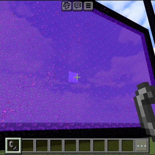How to Activate a Nether Portal in Minecraft 🔥 | Easy Tutorial #skyrox