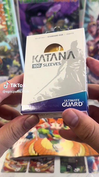 Ultimate Guard Katana Card Sleeves for Perfect Shuffling