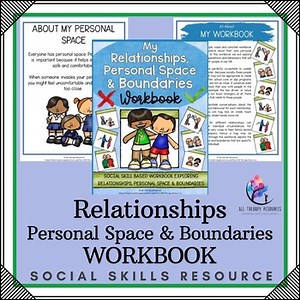 PERSONAL SPACE, RELATIONSHIPS & BOUNDARIES - Personal Space Activities Worksheet