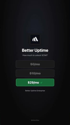 How much does Better Uptime charge for SCIM? | Guess the SCIM Tax