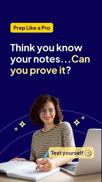 Think you know your notes? Prove it 💪 | Prep Like a Pro ​