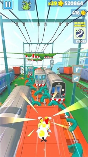 ❌ Floor = Death 💀 🌵 Only Plants Challenge! | Subway surfers #nofloorchallenge