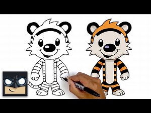 How To Draw Hobbes | Calvin and Hobbes - Videos For Kids