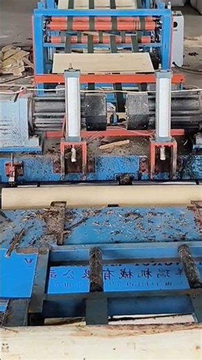 🪵 Long Timber Cut into Perfect Slices with Precision Machine