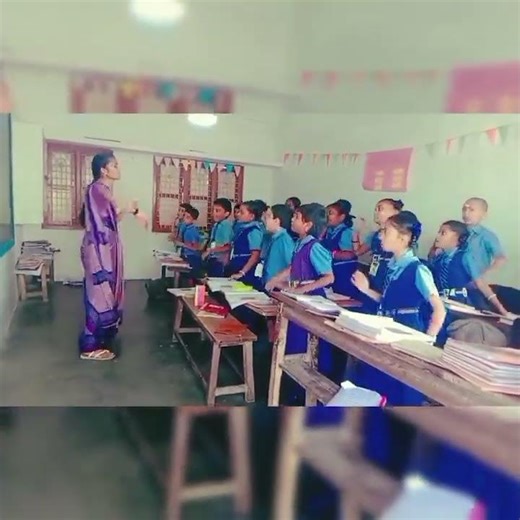 3rd class my books poem .... with action..