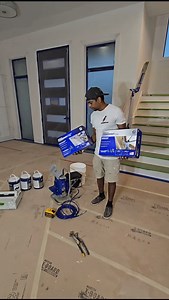 Ultimate fine-finish setup! 🎨 The Graco GX-19 Cordless PowerShot spray gun, all powered by DeWalt batteries 🔋 smooth, fine-finish results anywhere! #gracopaintsprayers #powershotstandar #interiorpainting #exteriorpainting #homeimprovement #finefinishing #paintingbyjuan | Painting By Juan