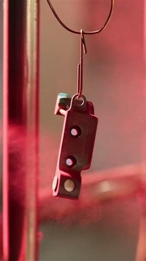 Building tattoo machines - the powder coat. #tattoo