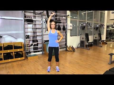 Overhead One Arm Dumbbell Triceps Extension