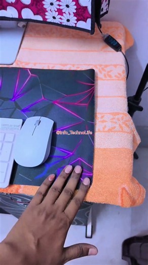 Computer Desk Mat 3D Print large Size keyboard with Mouse placed in this #accessories
