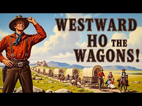 Fess Parker Leads the Pioneers! WESTWARD HO THE WAGONS! (1956)