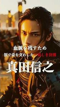 【真田信之】真田幸村の兄、父弟と別れて東軍に参戦、家を守り抜く #歴史 #戦国時代 #真田信之