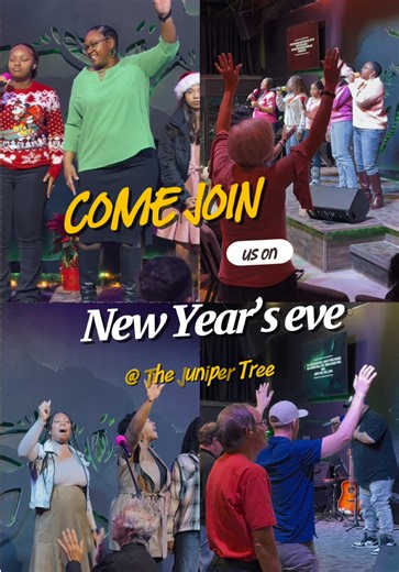 🙌🏽 Come Join us while we Praise & Worship into 2026! ✨Watch Night on New Years Eve at The Juniper Tree ✨ 936 W. 1700 . Clearfield, UT. Wed. Dec 31st 9pm Speakers: TBD Food and drinks 🙌🏽 All ages welcome — come worship, celebrate, and rejoice with us! 👏🏽 Bring a friend & the children 📌 Follow us on all social media: 🔸 Instagram: @junipertree.faith 🔹 Facebook: @Thejunipertree 🔸 TikTok: @junipertree.faith 🔹 YouTube: junipertreechurch6312 🛜 Website for more info: junipertree.faith #newye