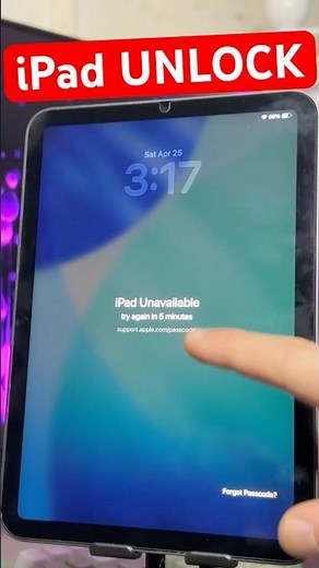 iPad Unavailable / Disabled? 😳 iOS 26.4.2 Fix Guide 🔓