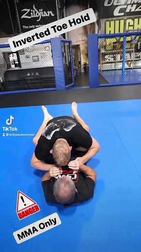 5K views · 128 reactions | Inverted Toe Hold Warning MMA Only-...