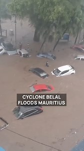 Cyclone Belal is so destructive 😟 #mauritius #portlouis #vacoasphoenix #flood #flooded #flooding #water #cyclone #cyclonebelal #scary #destructive #destroy #destroyed #damage #damaged #rain #rainfall #storm #ocean #waves #sad #fyp #weather #nature #climeapp #clime | Clime