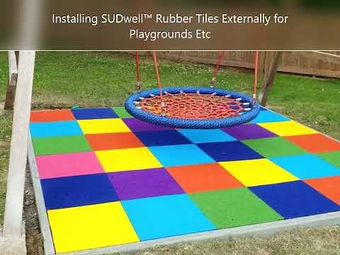 Installing SUDwell™ Rubber Playground Tiles