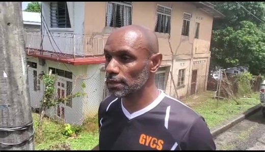 PM'S PICTURE IN THE POLLING STATION Voter Colin Chandler complains that a picture of Prime Minister Dr Keith Rowley is on display at the polling station at Vistabella Regional Complex. He raised the issue with an official from the Elections and Boundaires Commission. Reporting by Express journalist Nikita Braxton-Benjamin | Trinidad Express Newspapers