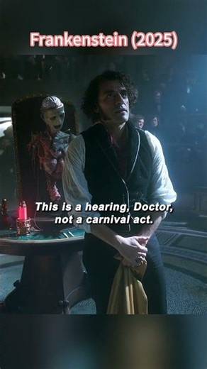 Frankenstein (2025) | He Created Life and Unleashed a Disaster He Could Never Take Back #shorts