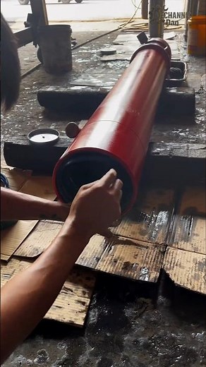 Heavy Truck Hydraulic Cylinder Overhaul#engineRebuild #dieselEngineRepair #turbochargerRebuild