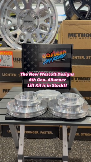 The New Wescott Designs 4Runner lift kit is in stock!! You can choose from our large selection of Method Race Wheels and Toyo tires to create the perfect package. Stop it today to get and get ready for your next adventure.#etaoffroad #easternbuilt #easterntruckandaccessories It will look better lifted! ☎️757-461-2600 📍 6320 E. Virginia Beach Blvd Norfolk,Va 23502 | Eastern Truck & Accessories