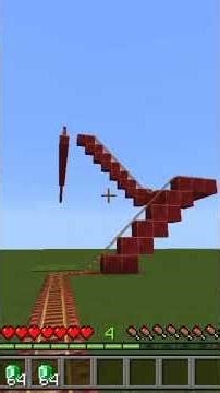 gabut nyobain minecart rolerkoster #minecraft #minecraftshorts