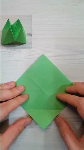 Origami 쉬운 종이접기 (동서남북) 색종이접기 #shorts